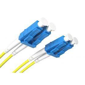 Fibre patch cord LC/UPC-LC/UPC SM Duplex (1m) Opton