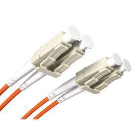 Jarretière fibre LC-LC MM duplex OM2 (1m) Opton