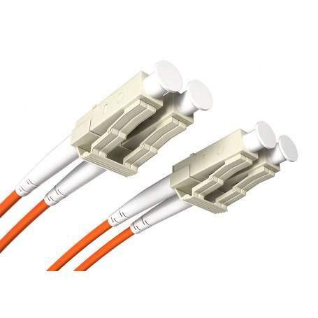 Jarretière fibre LC-LC MM duplex OM2 (1m) Opton